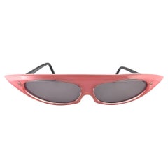 Alain Mikli 0104634 Rose Grace Jones Nouveau Vintage  Lunettes de soleil françaises des années 1980