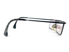 Nuovo Vintage Alain Mikli Nero Opaco 623 Made in France Occhiali da sole anni '80