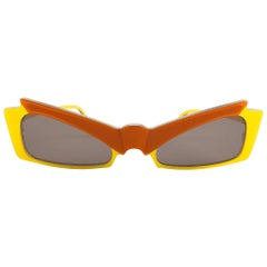 New Vintage Alain Mikli CM85 510 Grace Jones  France Sunglasses 1980's