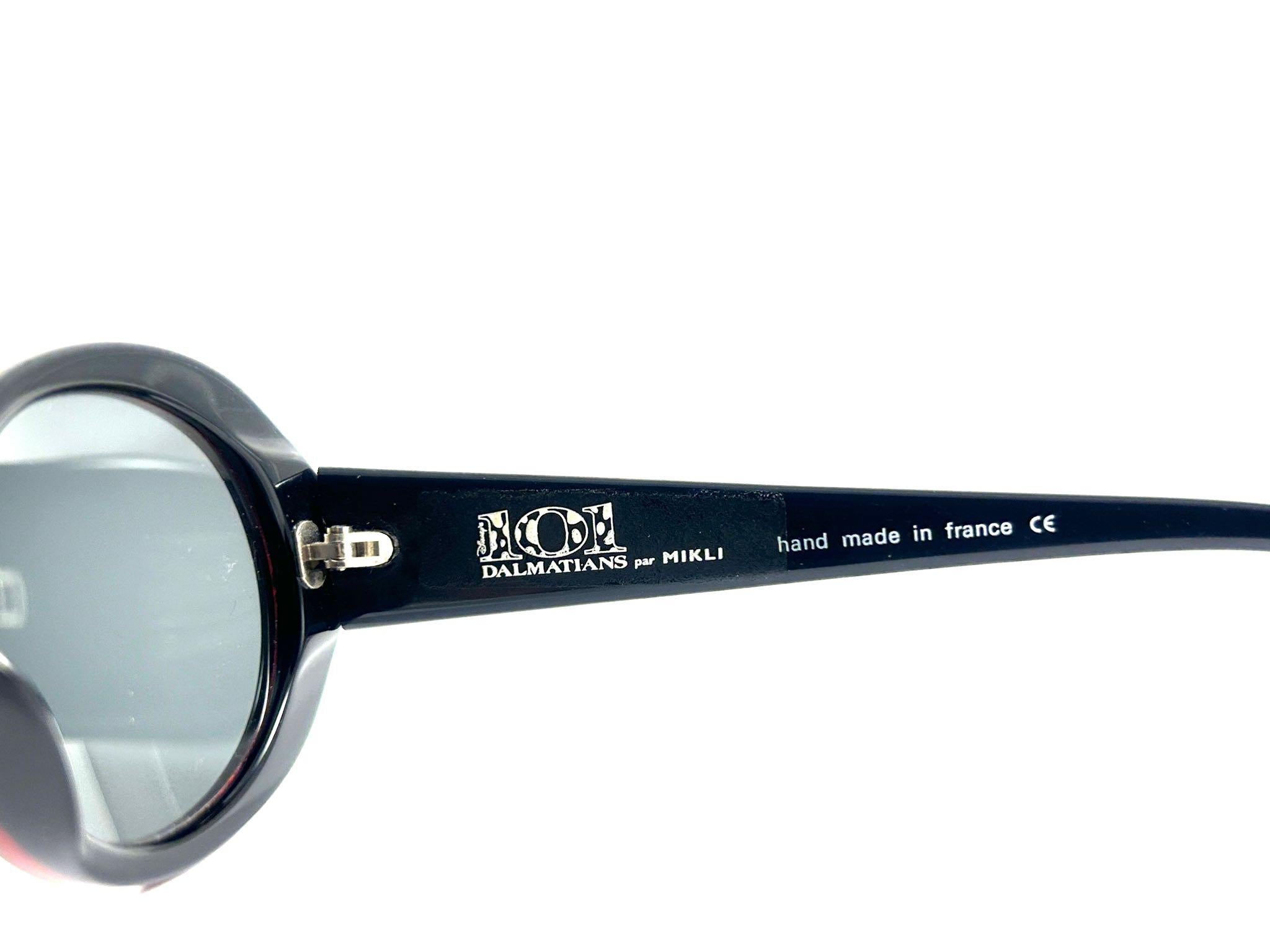 New Vintage Alain Mikli for 101 Dalmatians D303 France Sunglasses 1980's For Sale 3