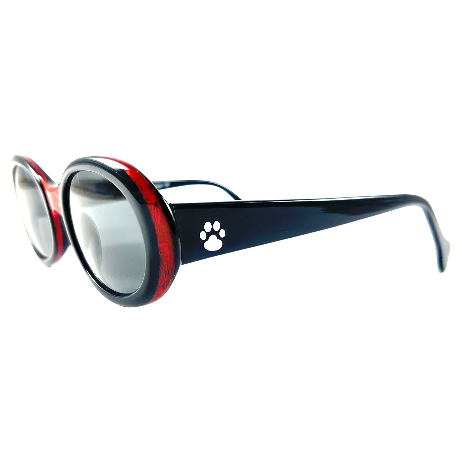 New Vintage Alain Mikli for 101 Dalmatians D303 France Sunglasses 1980's For Sale