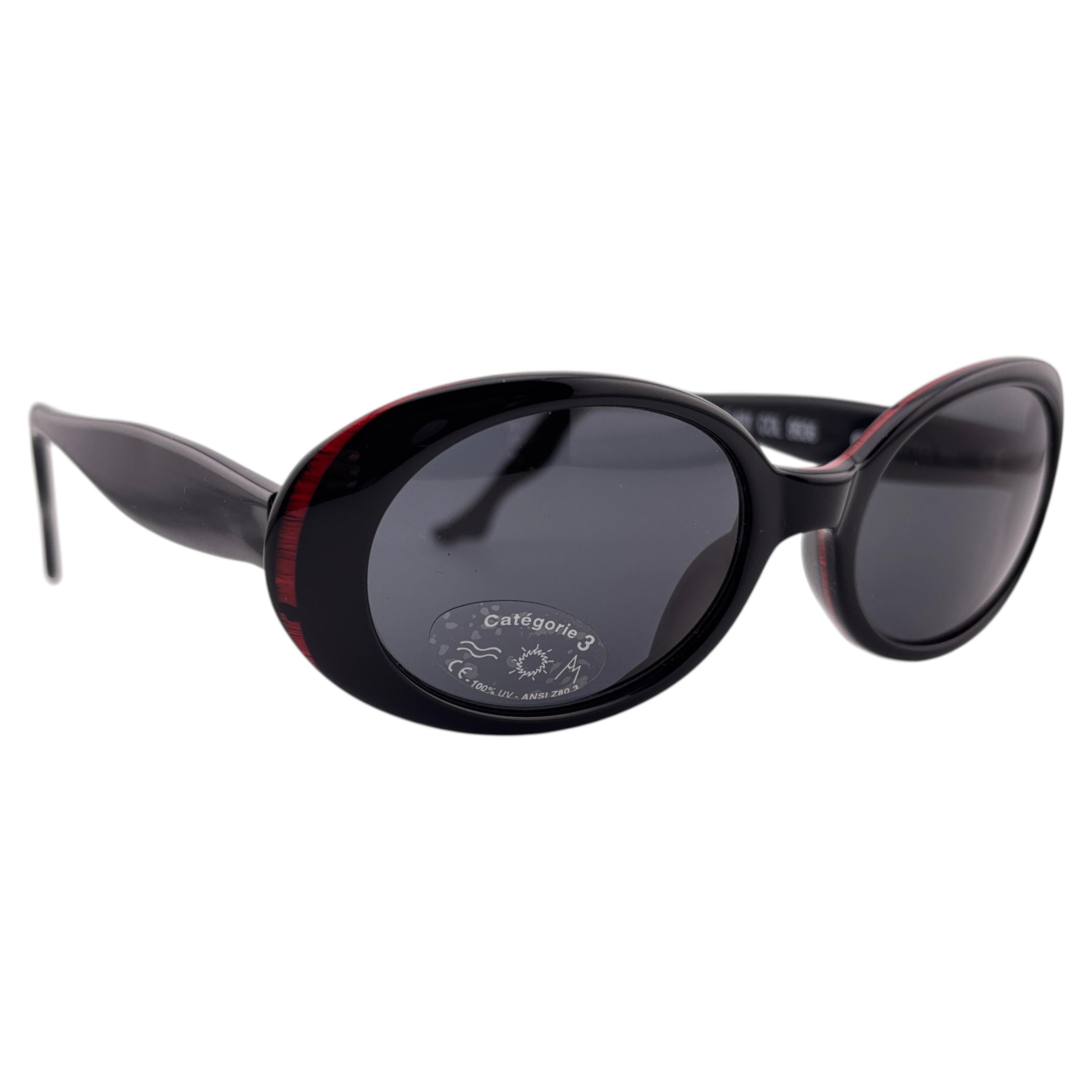 Pre-owned Alain Mikli New Vintage For Barbie B401 France Sunglasses 1980's In Black