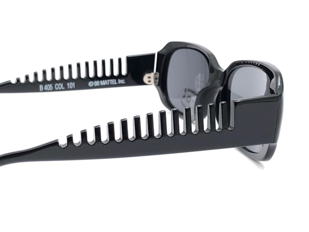 Neu Vintage Alain Mikli für Barbie Schwarz 405 Hergestellt in Frankreich Sonnenbrille 1980er im Zustand „Neu“ in Baleares, Baleares