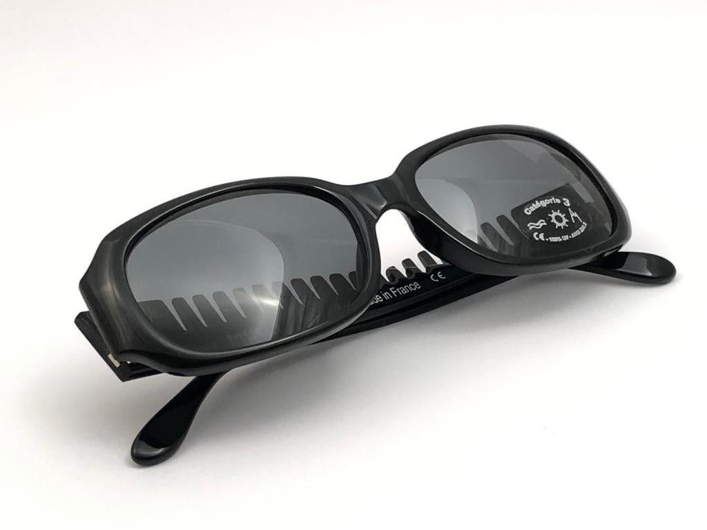 Neu Vintage Alain Mikli für Barbie Schwarz 405 Hergestellt in Frankreich Sonnenbrille 1980er 2
