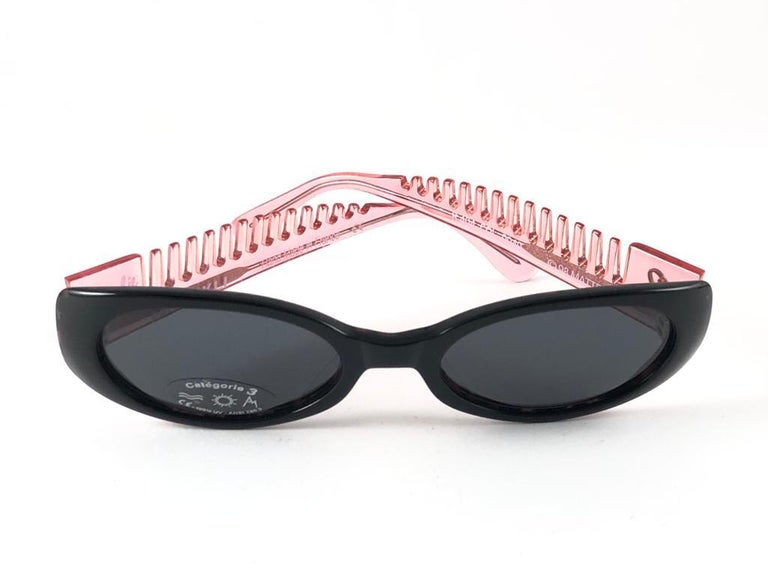 New Vintage Alain Mikli for Barbie Black and Pink 404 France