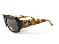 New Vintage Alain Mikli for Barbie Black & Tortoise 405 France Sunglasses 1980's