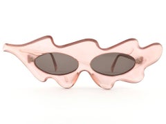 Alain Mikli Hellrosa Vintage-Sonnenbrille aus Frankreich, 1980er Jahre