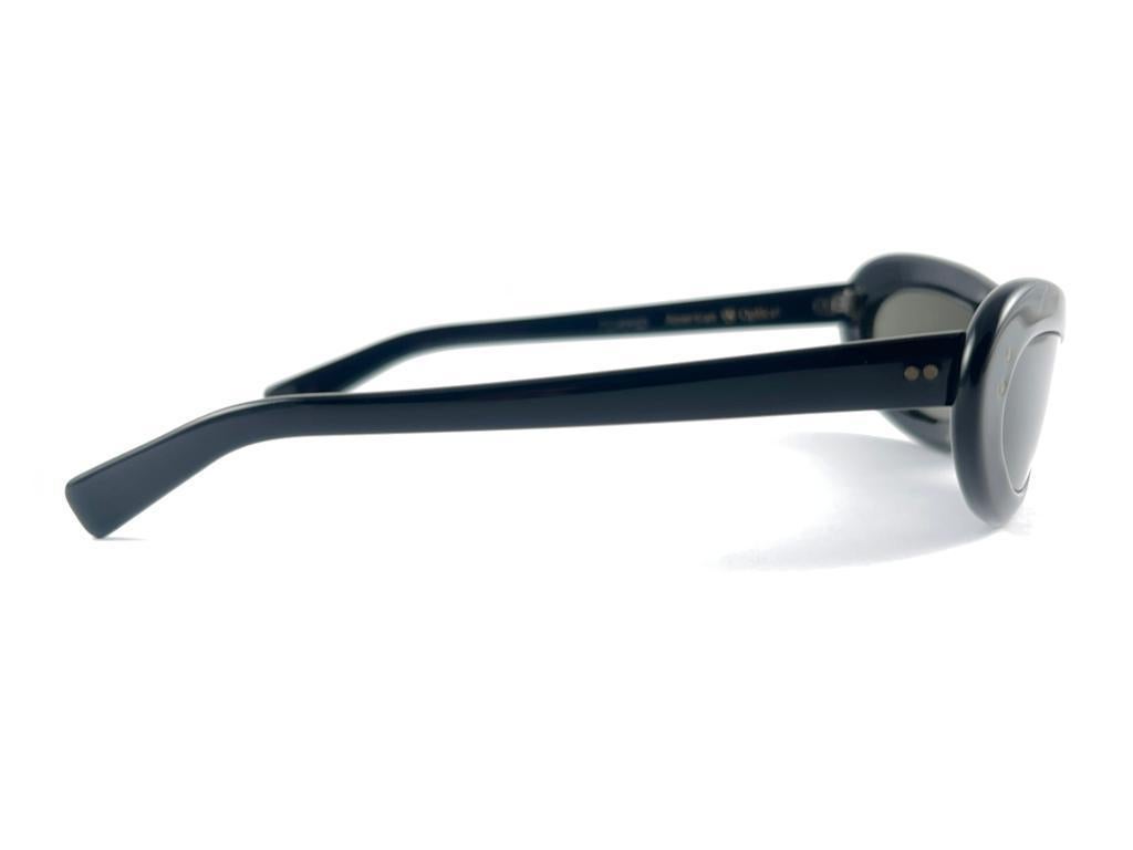 New Vintage American Optical Midcentury Black 