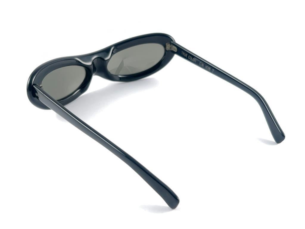 New Vintage American Optical Midcentury Black 
