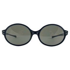 New Retro American Optical "Obsession" Black Sunglasses 60'S Made In Usa