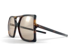 Neue Vintage Anglo American Dark Tortoise Mod 101 Maske Sonnenbrille 1980