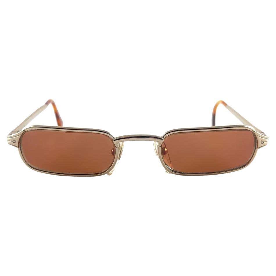 New Vintage Anglo American Eyewear Alta Rectangular 90 S Italy new-vintage-anglo-american-eyewear-alta-rectangular-90-s-italy