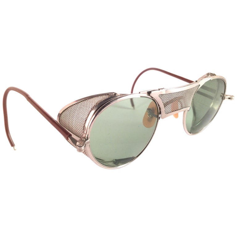 New Vintage Bausch and Lomb Goggles Steampunk 1950