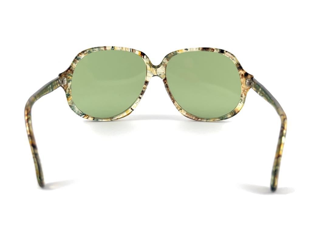 New Vintage Bausch & Lomb Mid Century Suncatcher 2005 Sunglasses B&L Usa For Sale 5