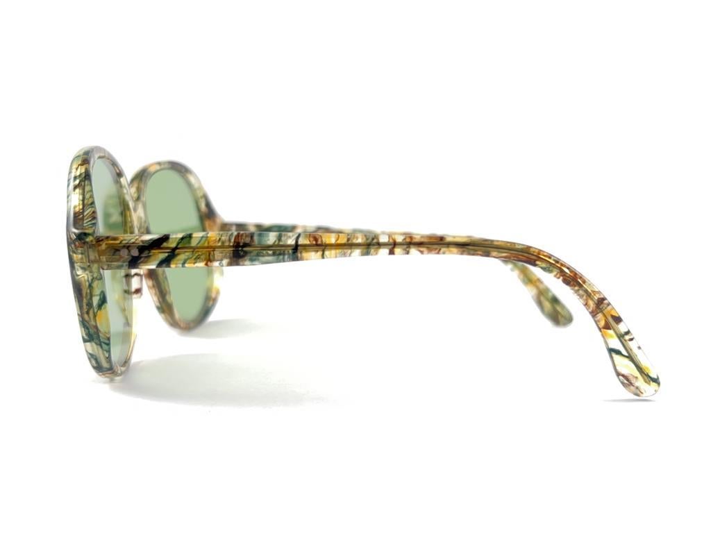 Beige New Vintage Bausch & Lomb Mid Century Suncatcher 2005 Sunglasses B&L Usa For Sale