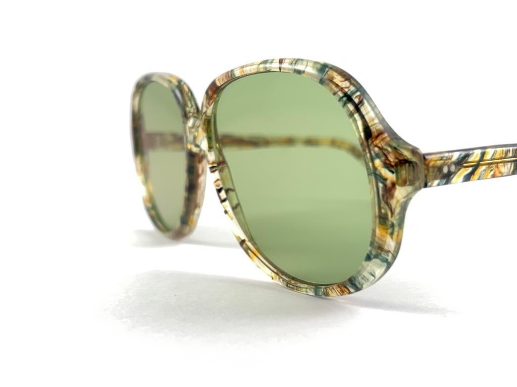 Women's or Men's New Vintage Bausch & Lomb Mid Century Suncatcher 2005 Sunglasses B&L Usa For Sale