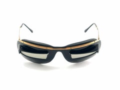 New Vintage Brevet 1960's Built in Visors Mask Made in France Sunglasses