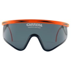 New Vintage Carrera 5449 45 Hardcoated Sports Shield Sunglasses 1980'S Austria