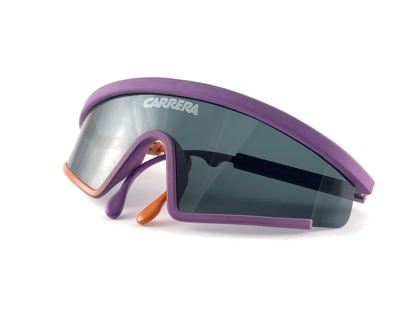 Neu Vintage Carrera 5472 80 Ultra Light Sports Schild-Sonnenbrille 1980er Jahre Österreich im Angebot 7