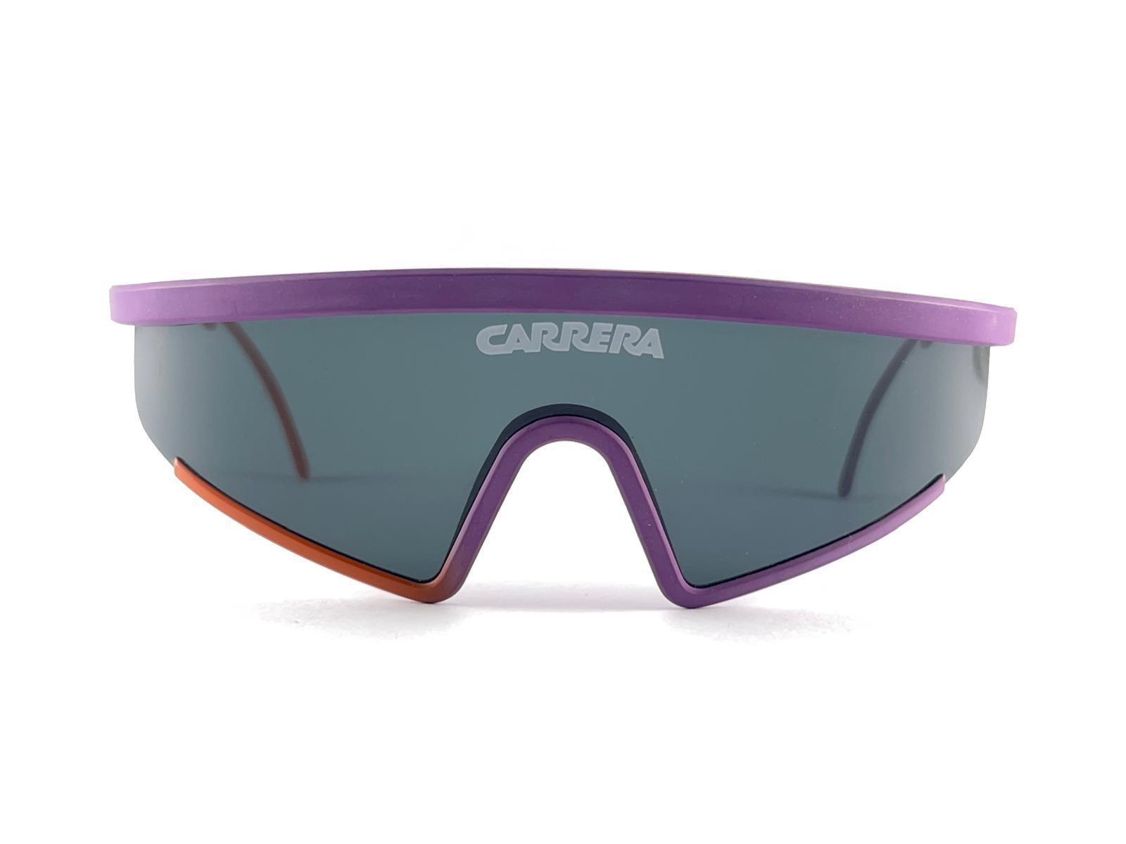 Neu Vintage Carrera 5472 80 Ultra Light Sports Schild-Sonnenbrille 1980er Jahre Österreich im Angebot 8