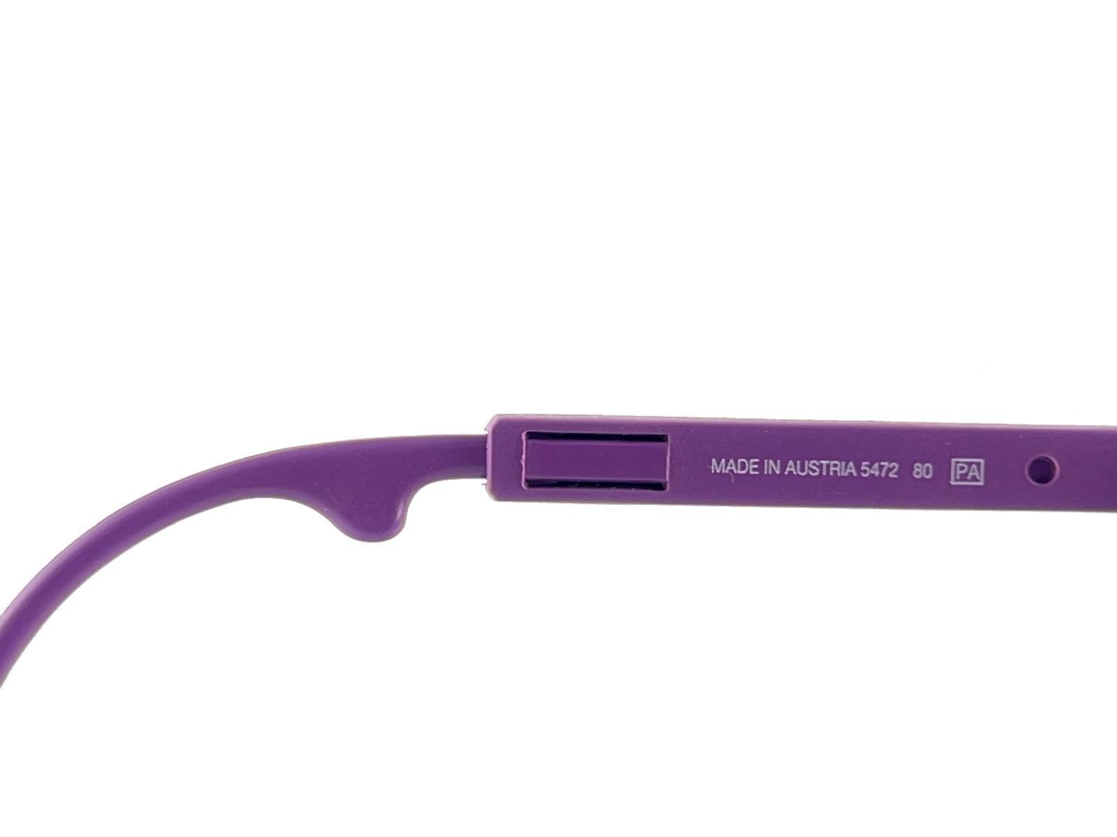 Neu Vintage Carrera 5472 80 Ultra Light Sports Schild-Sonnenbrille 1980er Jahre Österreich im Angebot 2