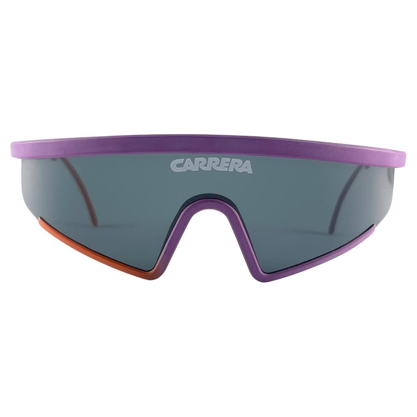 Neu Vintage Carrera 5472 80 Ultra Light Sports Schild-Sonnenbrille 1980er Jahre Österreich im Angebot