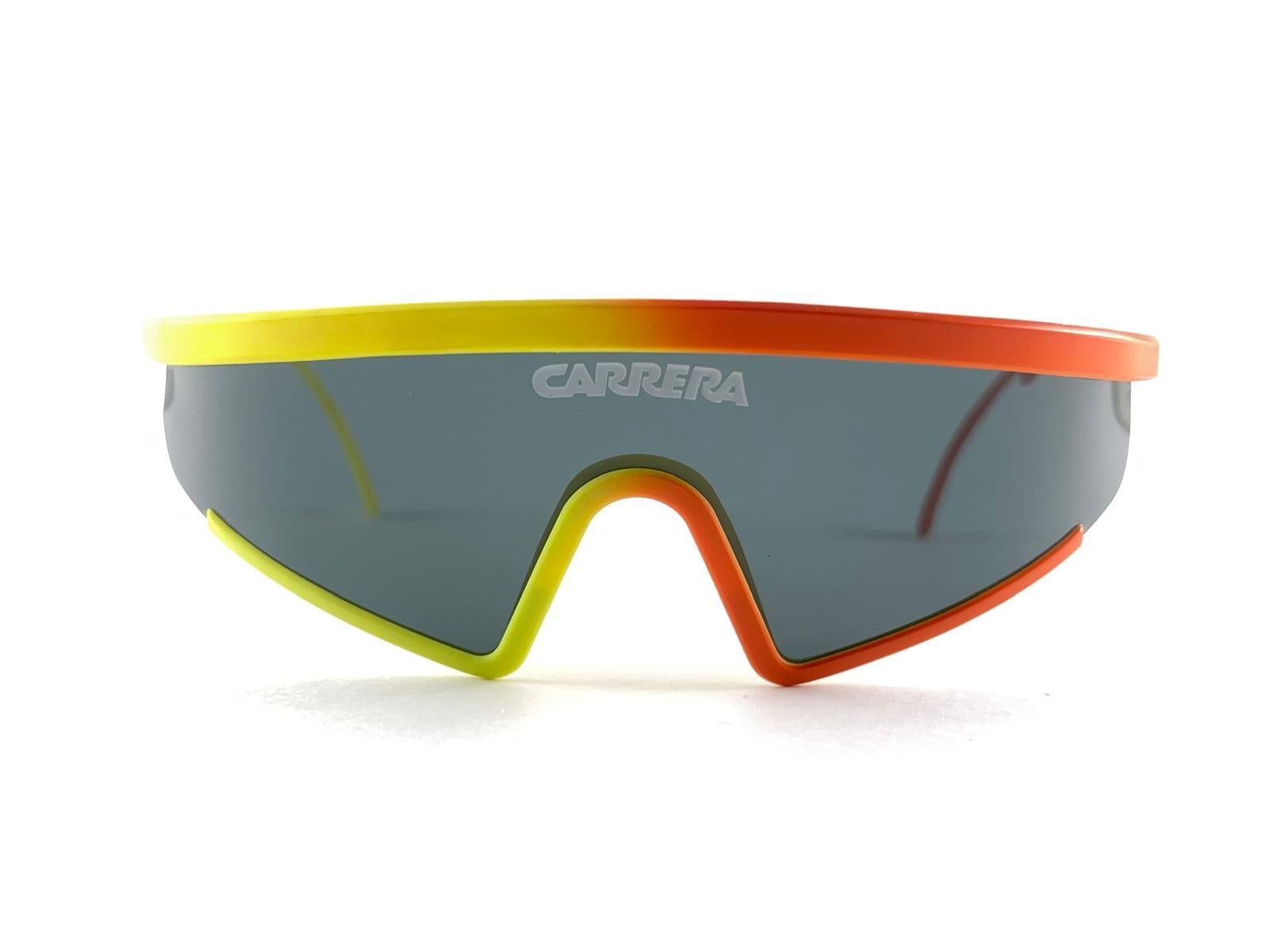 Neu Vintage Carrera 5472 Ultra Light Sports Schild-Sonnenbrille 1980er Jahre Österreich im Angebot 6