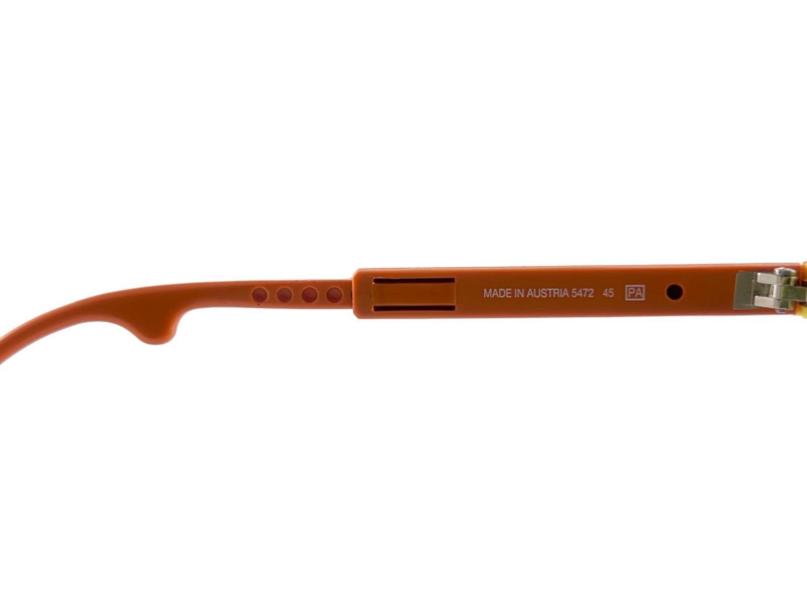 Neu Vintage Carrera 5472 Ultra Light Sports Schild-Sonnenbrille 1980er Jahre Österreich im Angebot 2