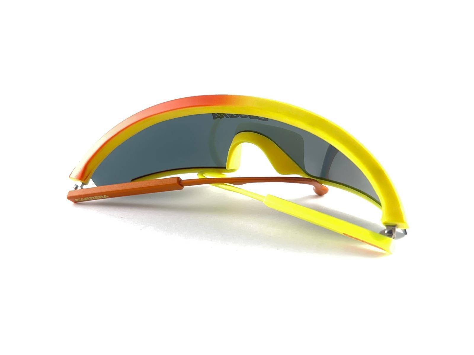 Neu Vintage Carrera 5472 Ultra Light Sports Schild-Sonnenbrille 1980er Jahre Österreich im Angebot 4
