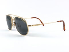 New Vintage Carrera 5532 Gold Sunglasses 1970's Made in Austria