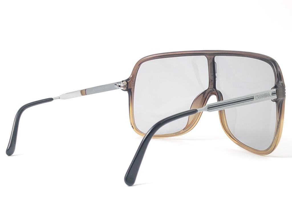 Neu Vintage Carrera Aviator 5556 Übergroße Vintage-Sonnenbrille, Österreich 1970 1