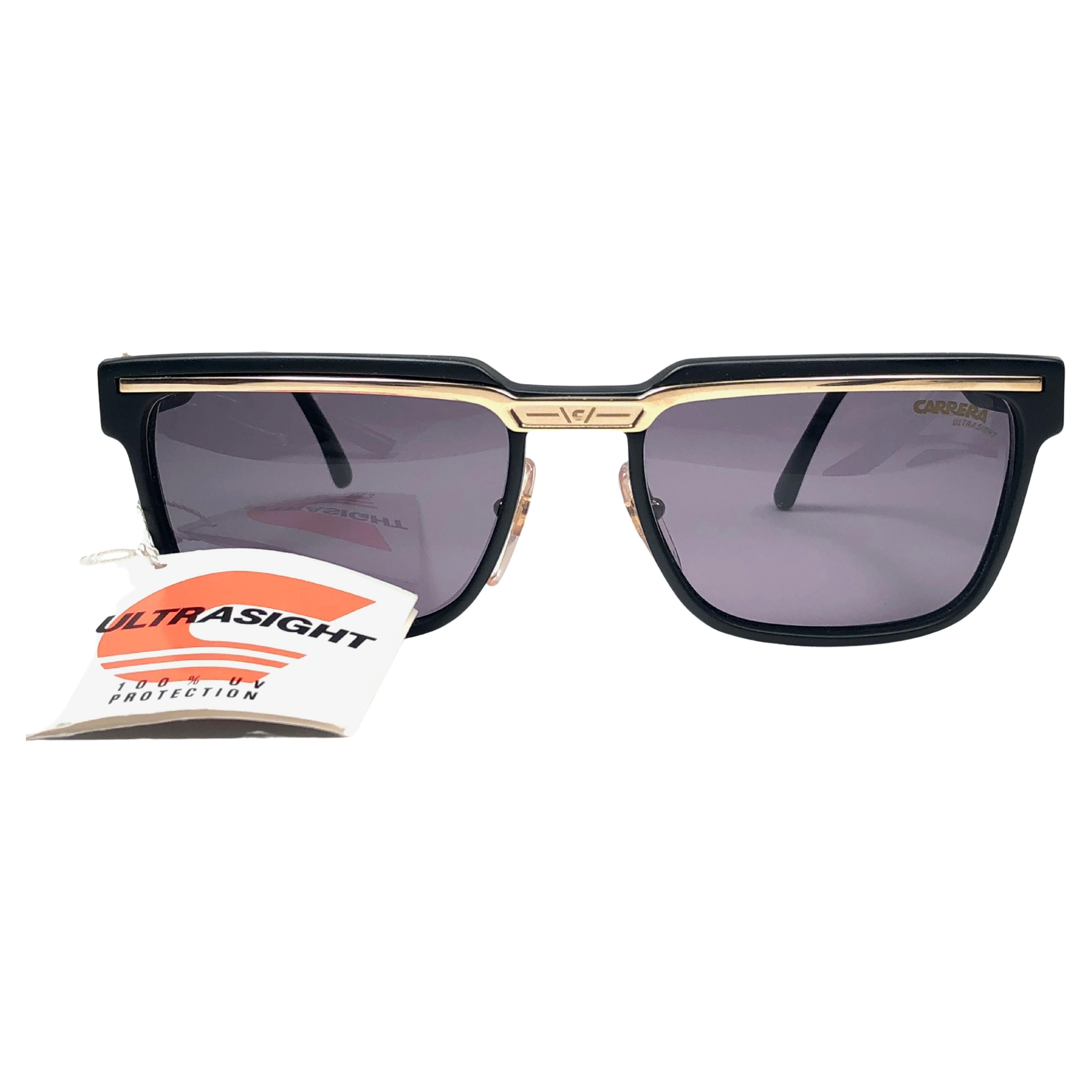 New Vintage Carrera Aviator Black Ultrasight Sports Sunglasses Made in  Austria at 1stDibs | carrera ultrasight