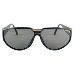 New Retro Carrera Oversized Black Ultrasight Sports Sunglasses Made in Germany