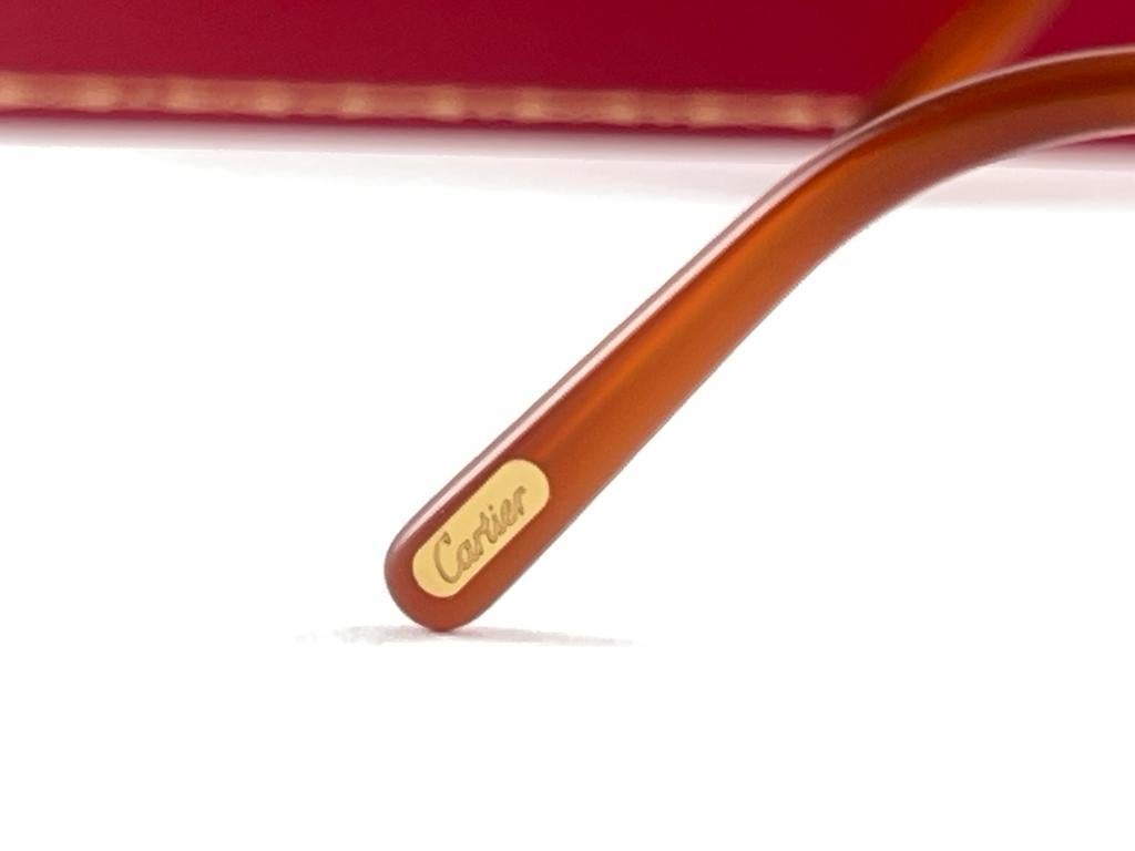 occhiali cartier oro
