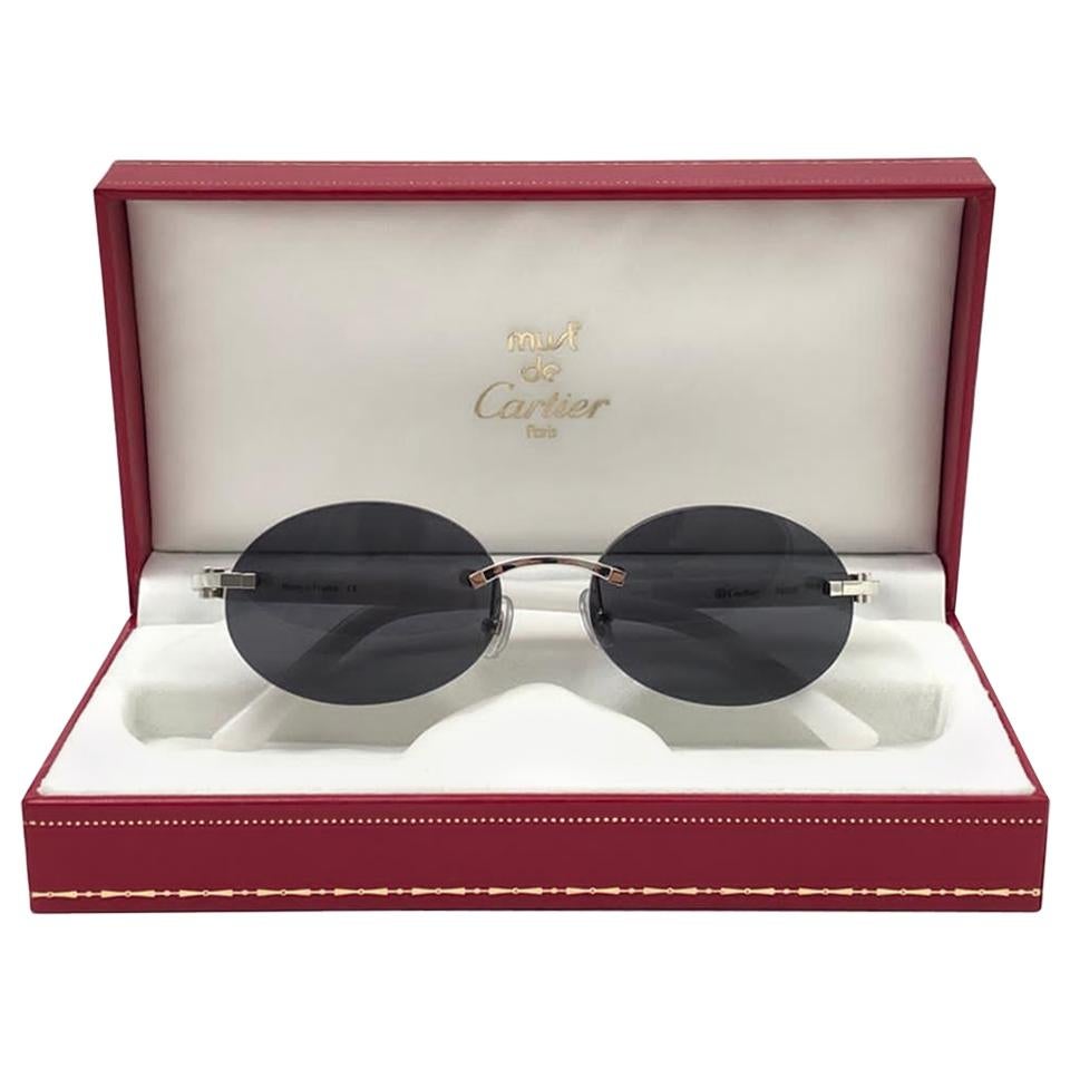 Pearl Grey Lens France Sunglasses 