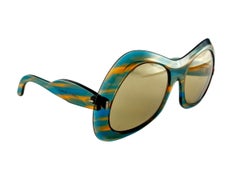 New Vintage Carvy  Multicolored Hand Made Frame 1970'S France