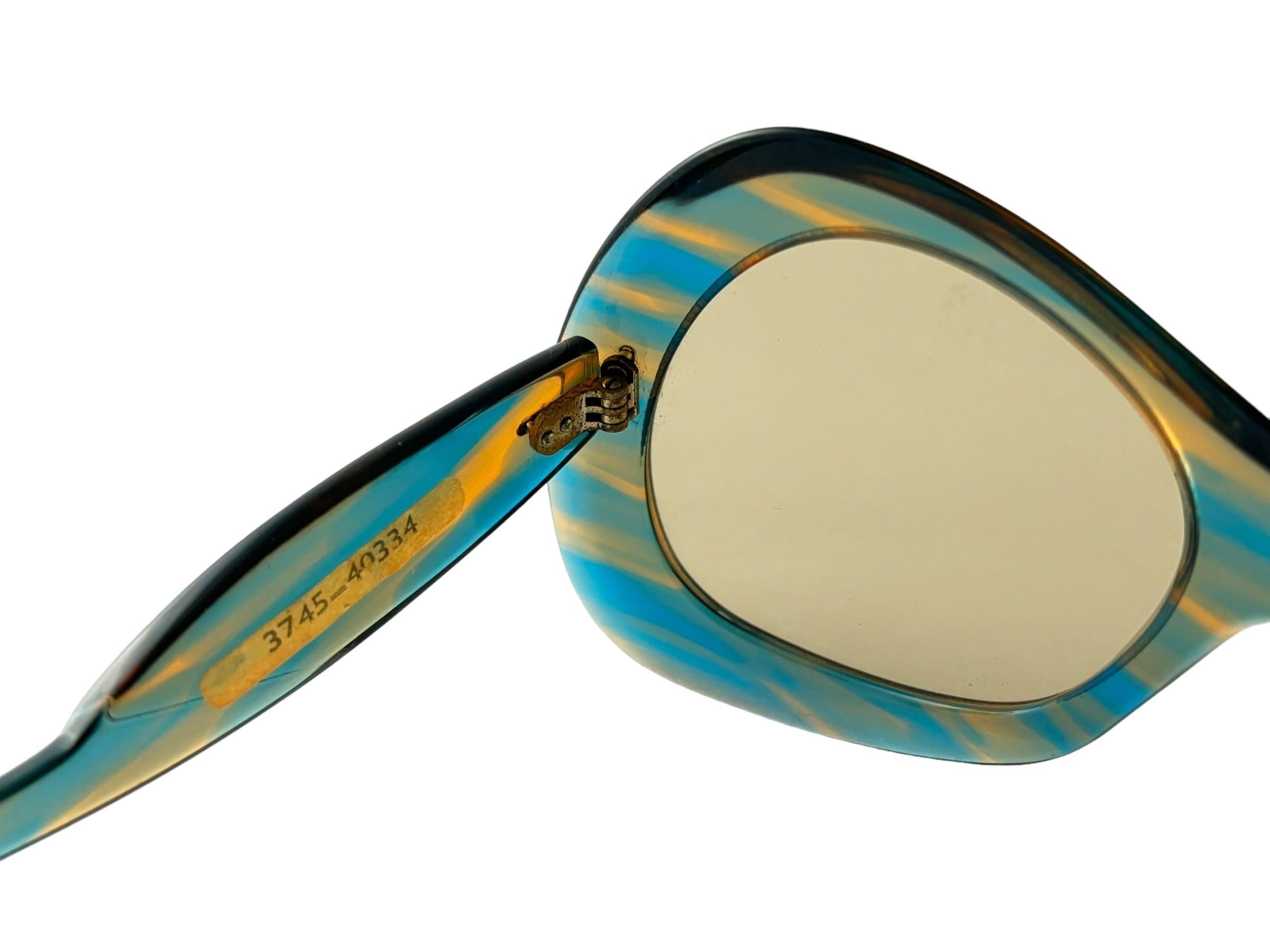 Femenino o masculino Nuevo Carvy Vintage  Marco Multicolor Hand Made Años 70 Francia en venta