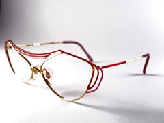 New Vintage Casanova LC9 Cat Eye Reading Lenses Frame 1980 Sunglasses