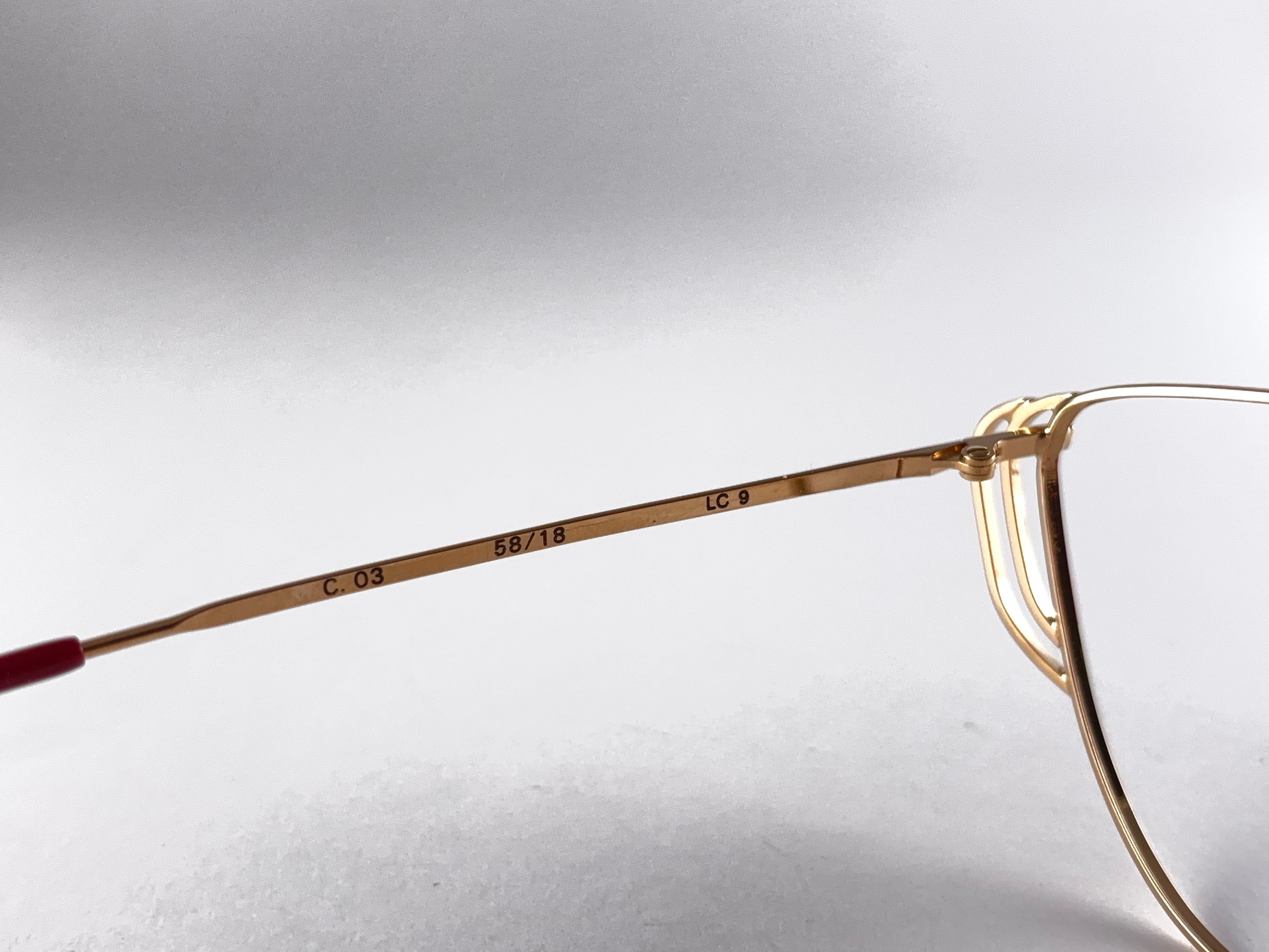 New Vintage Casanova LC9 Cat Eye Reading Lenses Frame 1980 Sunglasses In New Condition For Sale In Baleares, Baleares