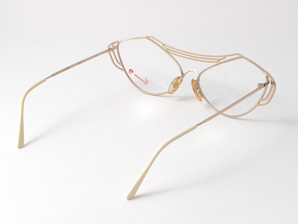 Women's New Vintage Casanova LC9 Cat Eye Reading Lenses Frame 1980 Sunglasses For Sale