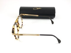 New Vintage Cazal 648 Gold & Yellow Tortoise Reading Frame 1990's Sunglasses