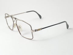 New Vintage Cazal 735 Black & Silver RX Frame Collector Item 1980's Sunglasses