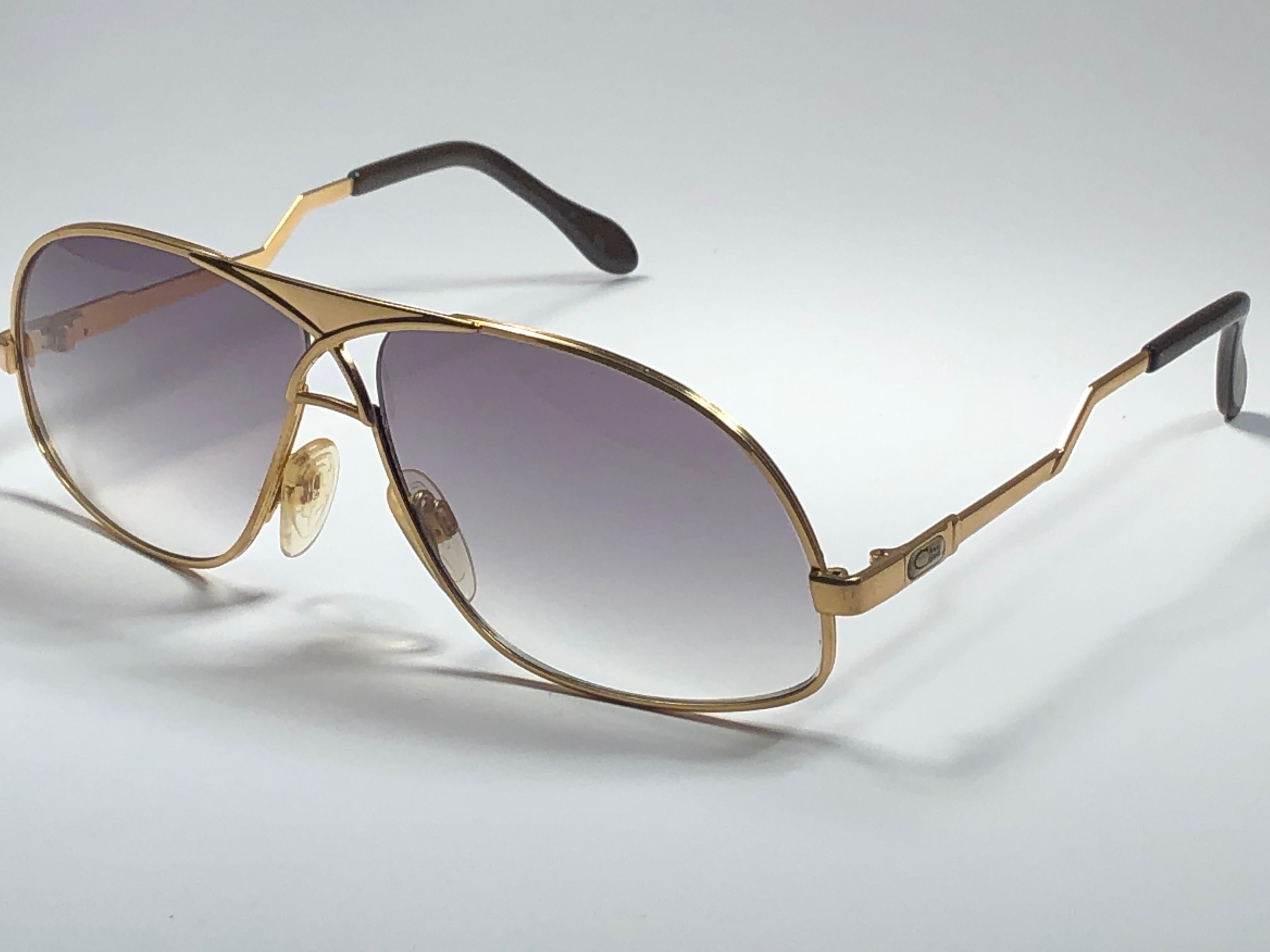 cazal gold frames