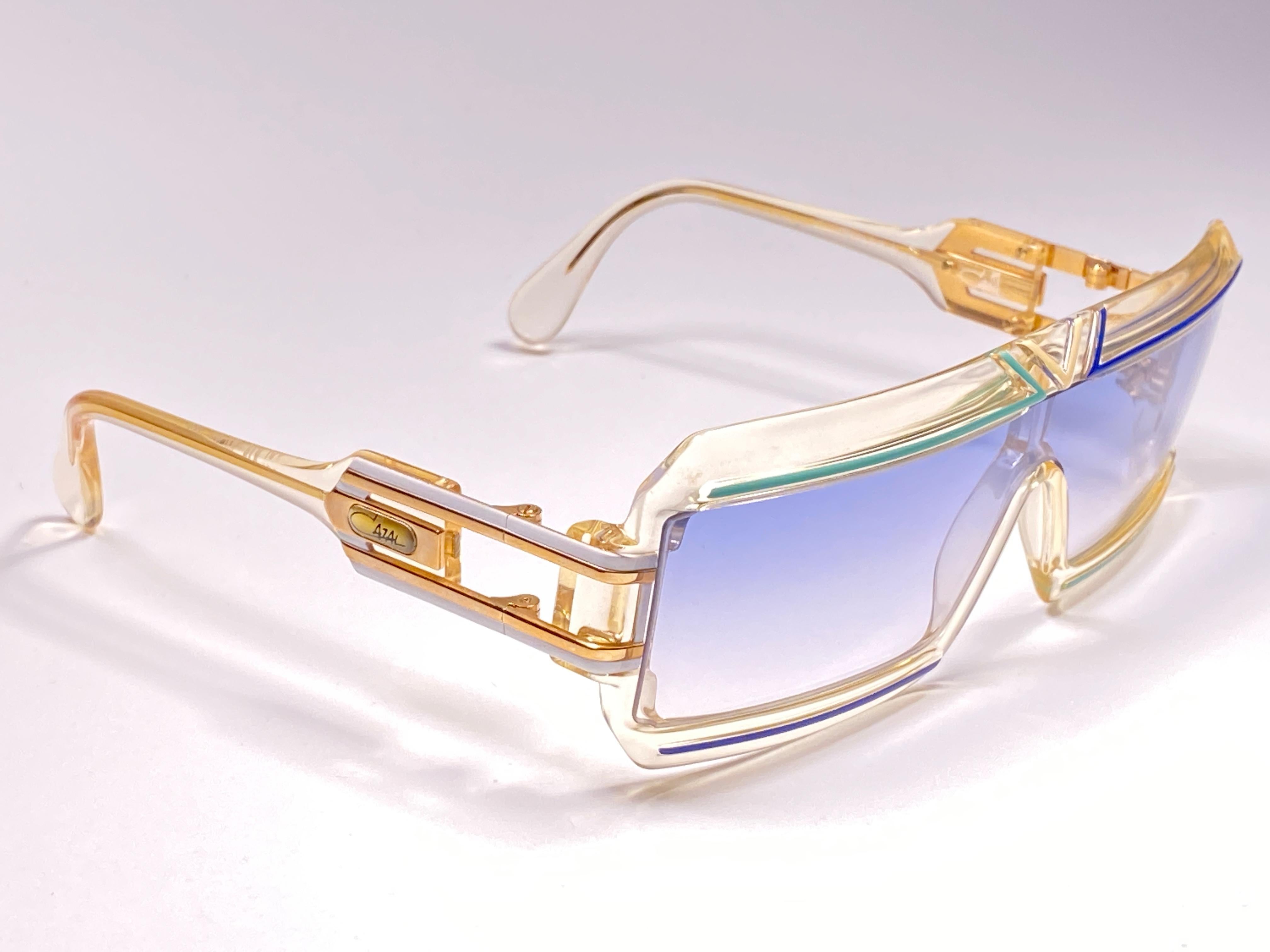 New Vintage Cazal 856 Translucent Frame Collectors Item 1980's Sunglasses  at 1stDibs | cazal vintage 856