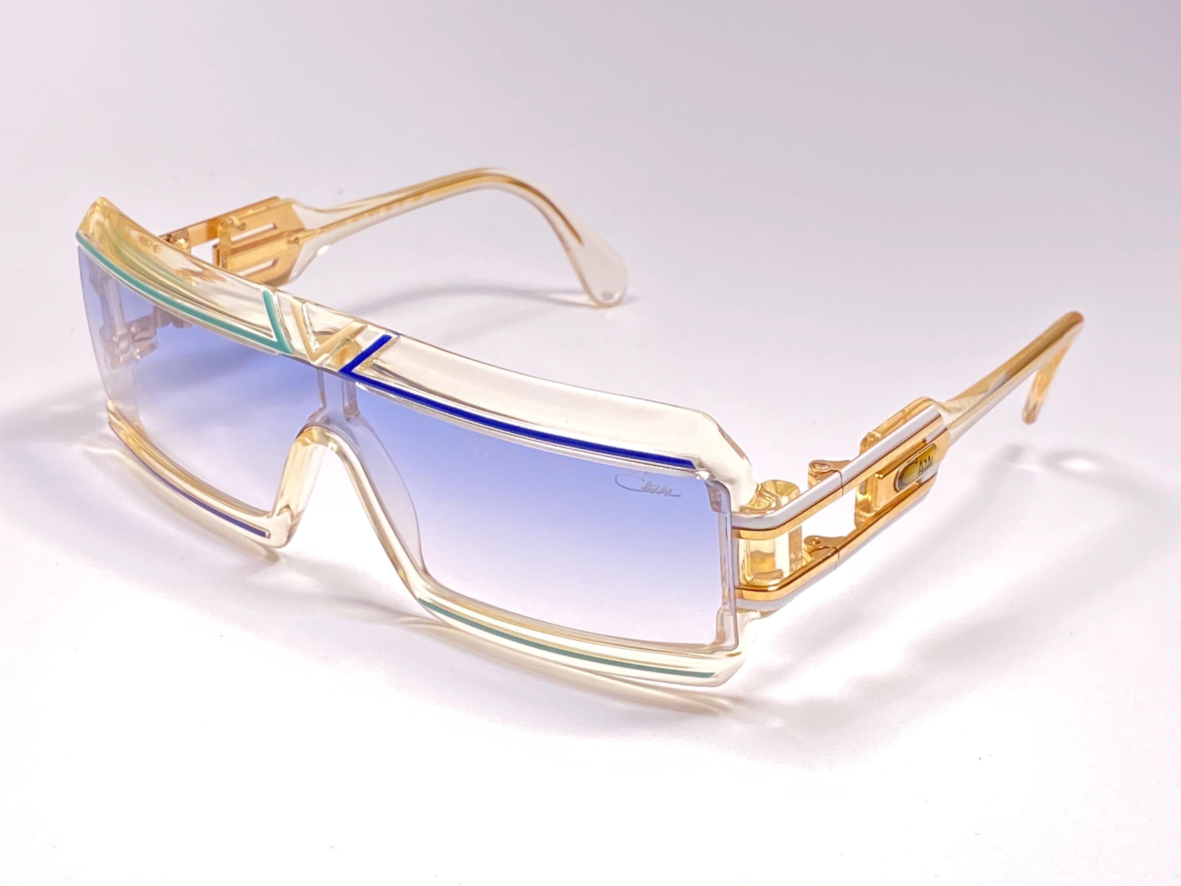 NEW Rare Cazal 856 Brown Gradient Replacement Sunglasses Lenses 