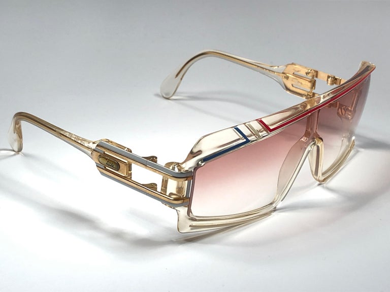 New Vintage Cazal 858 252 Translucent Frame Collectors Item 1980's  Sunglasses For Sale at 1stDibs | cazal glasses 1980s, cazal 858 sunglasses,  cazal 856