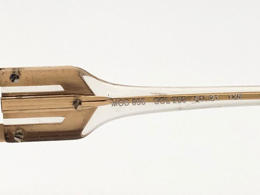 Nuevo Vintage Cazal 858 253 Gafas de sol con montura translúcida, artículo de coleccionista de los años 80 en Excelente Estado en Baleares, Baleares
