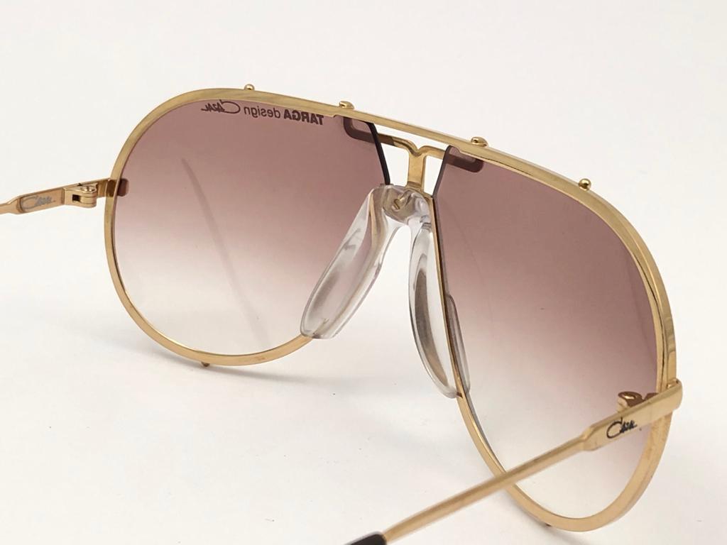 Nuevo Vintage Cazal 901 Col 97 Montura translúcida Artículo de coleccionista Gafas de sol de los años 80 5