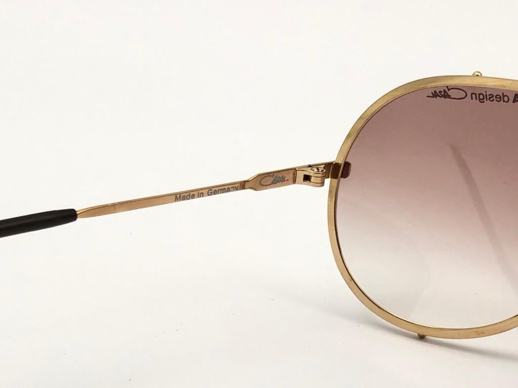 Nuevo Vintage Cazal 901 Col 97 Montura translúcida Artículo de coleccionista Gafas de sol de los años 80 9