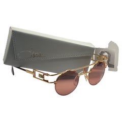 New Vintage Cazal 958 Gold Tortoise Inserts Frame Collector Item 1990 Sunglasses